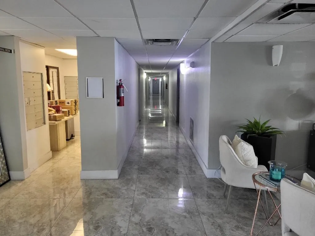 Hallway to Unit