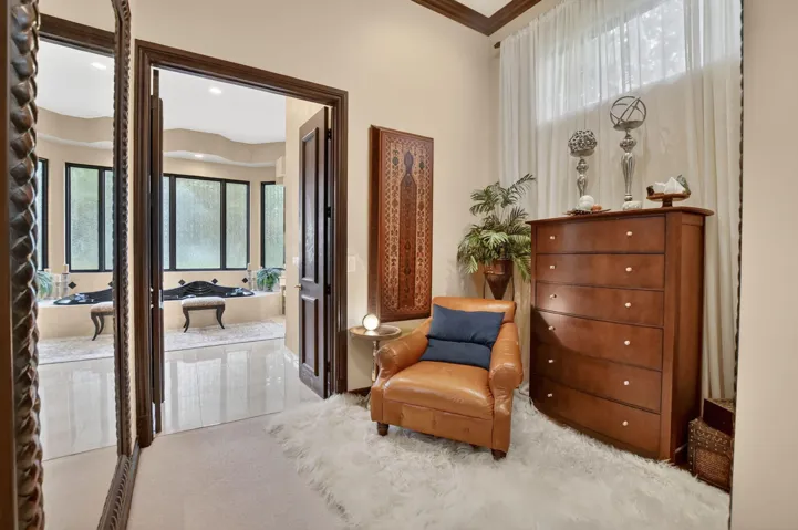 master suite dressing lounge