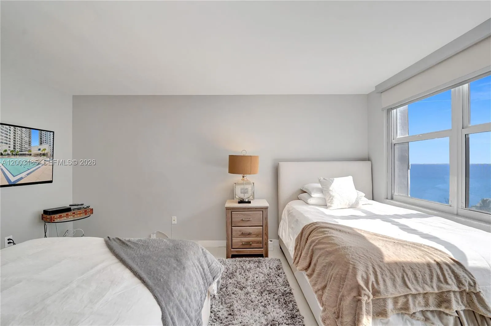 2nd Bedroom with ocean views