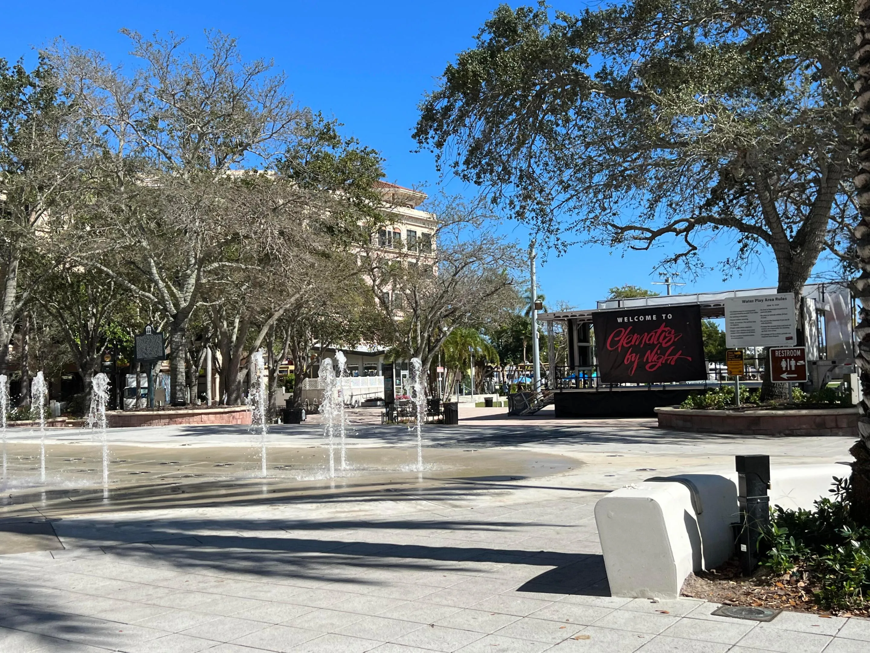 Water fountains/ Splash pad