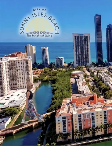 The charming North Bay Road Pedestrian Bridge offers a unique and scenic connection between the north and south sides of Sunny Isles Beach, allowing residents to enjoy a peaceful waterfront pathway away from the traffic of Collins Avenue.
