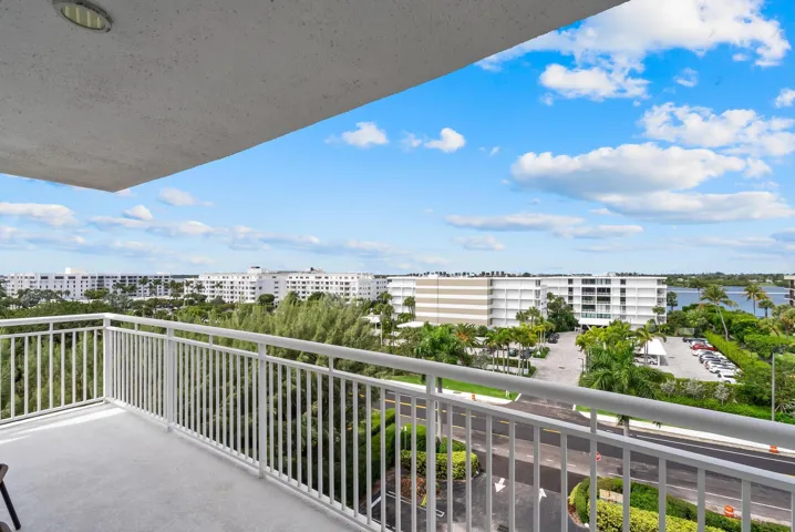 Intracoastal - West Balcony/Patio View