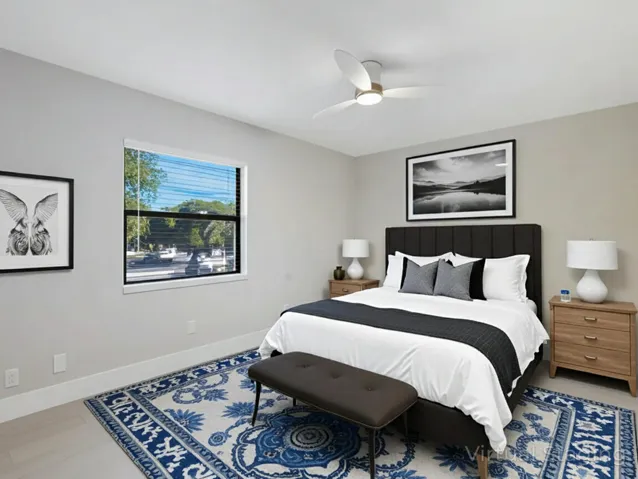 Guest Bedroom Staged