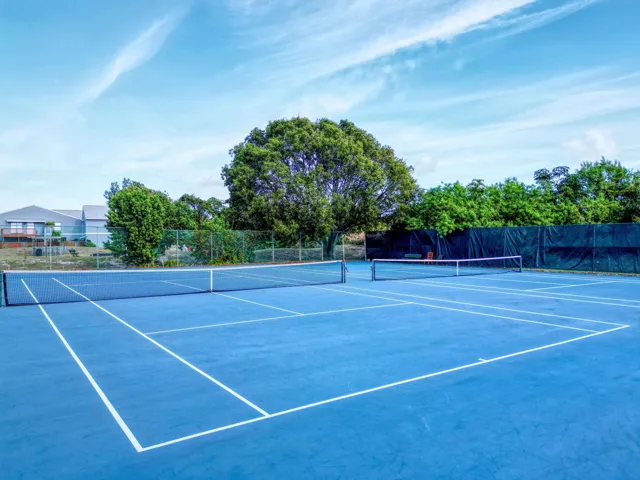Community Clubhouse Tennis Court
