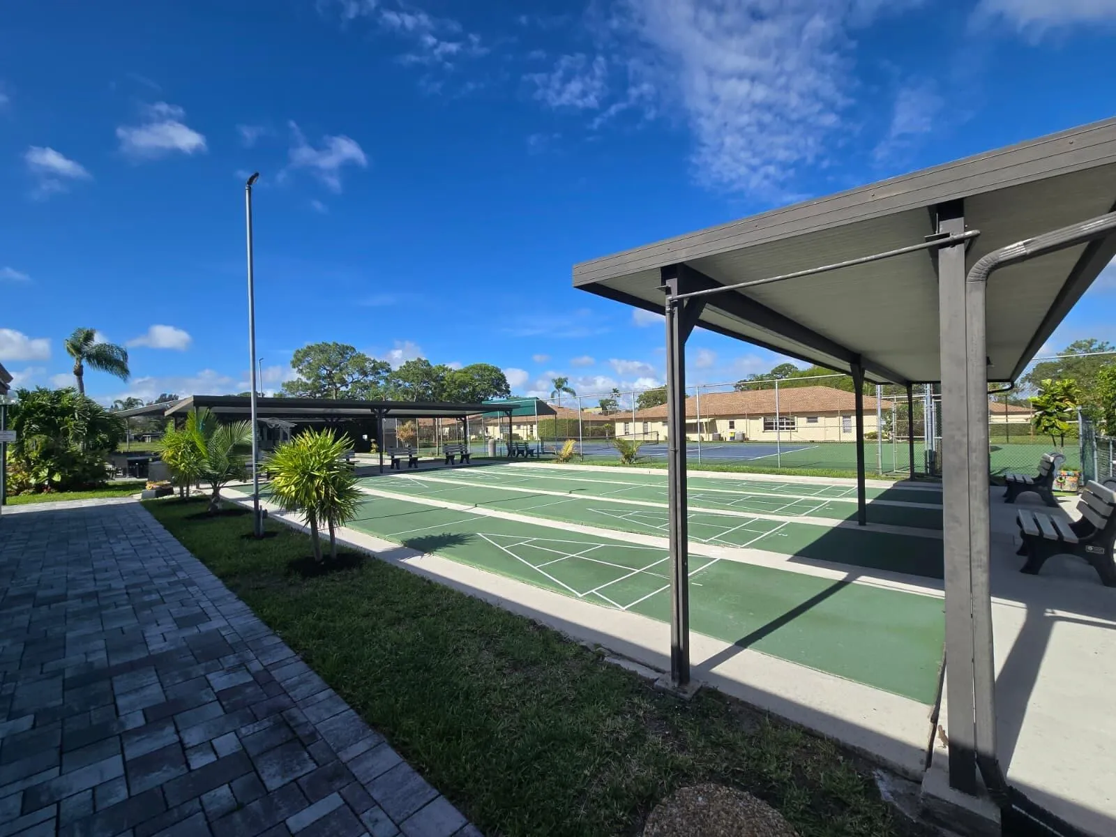 bocce court