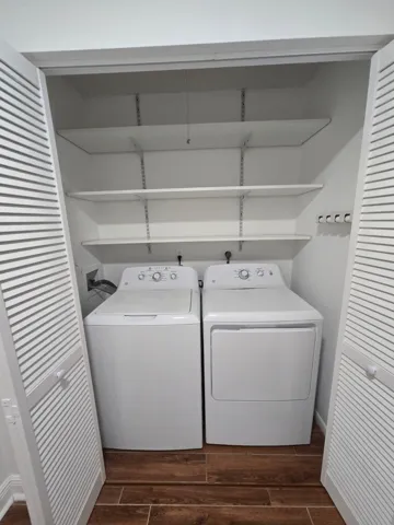 laundry closet