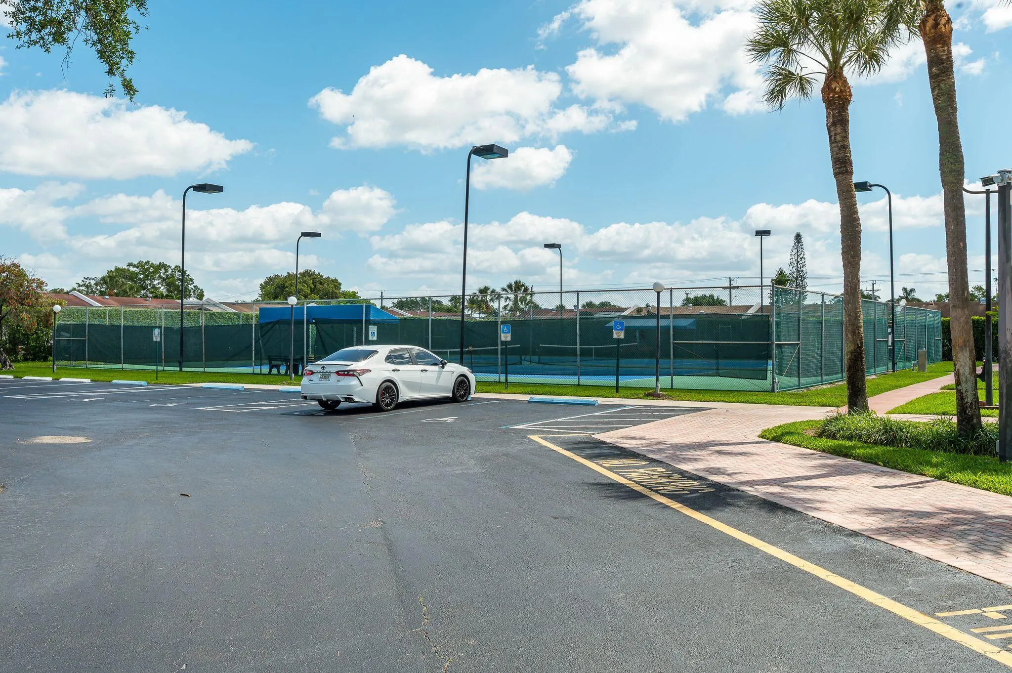 Tennis courts