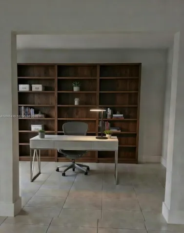 Den virtually staged