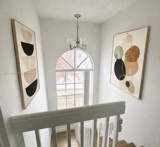 Stairs virtually staged