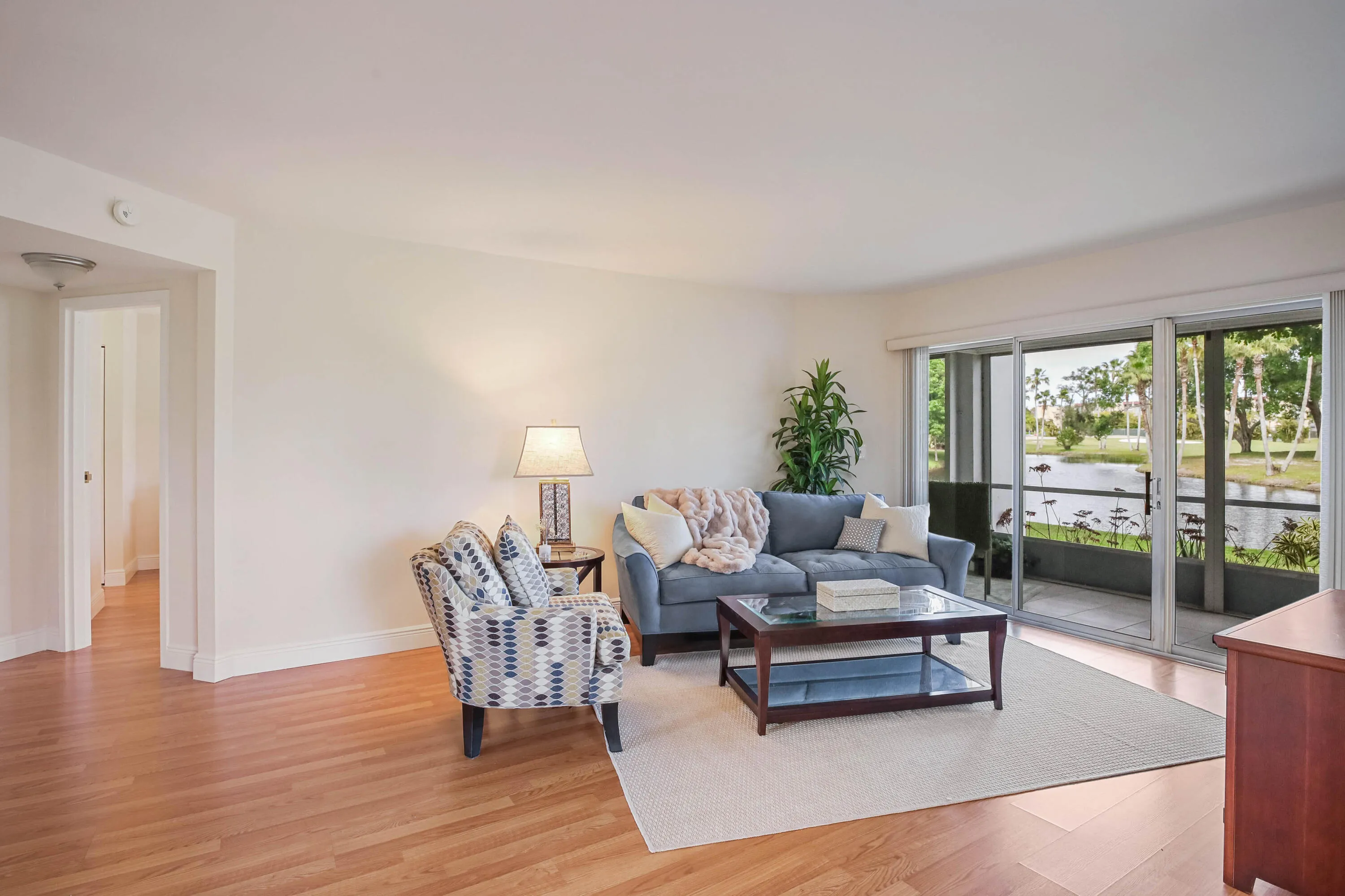 LIVING ONTO PATIO