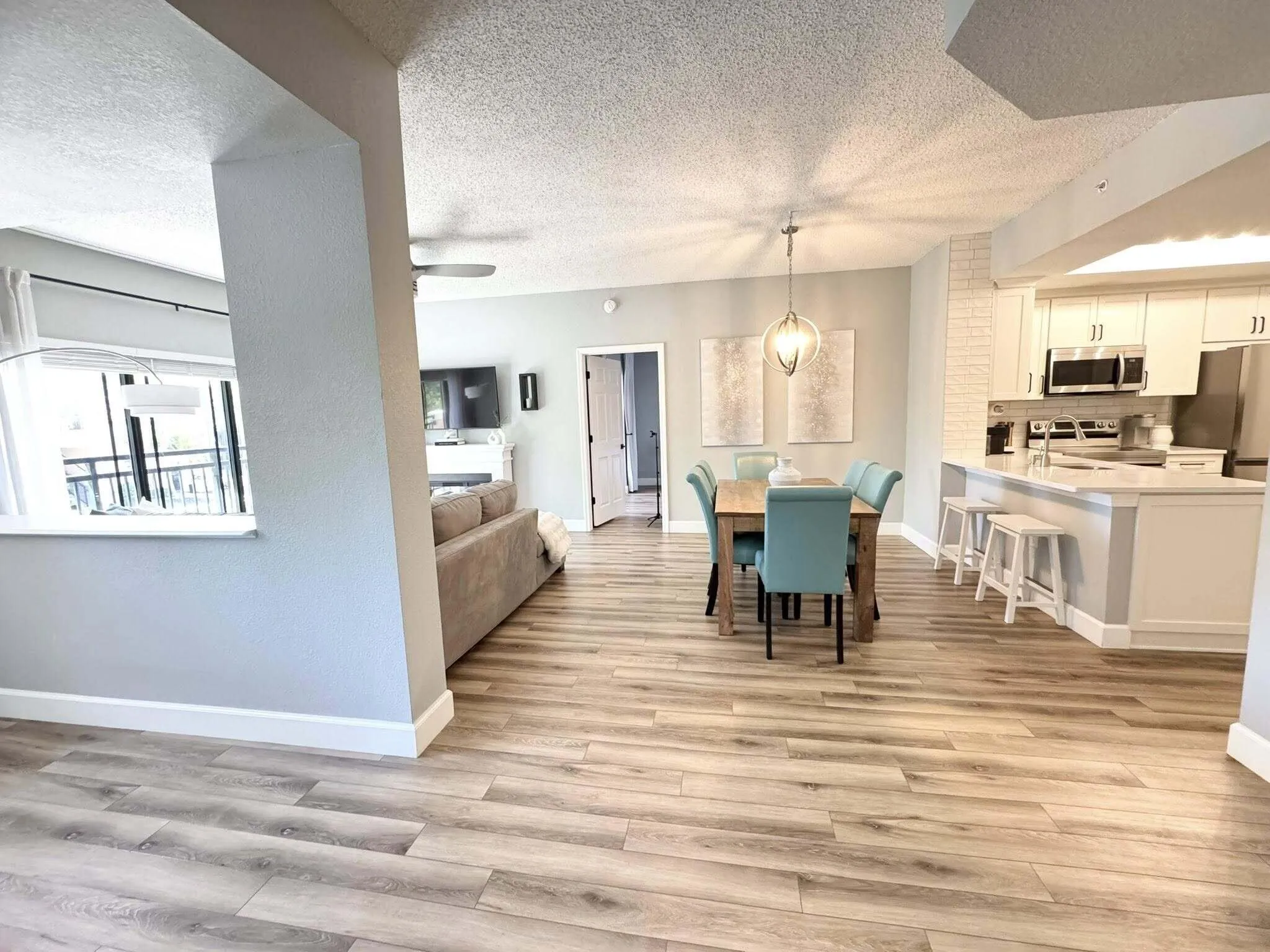 Open floor plan
