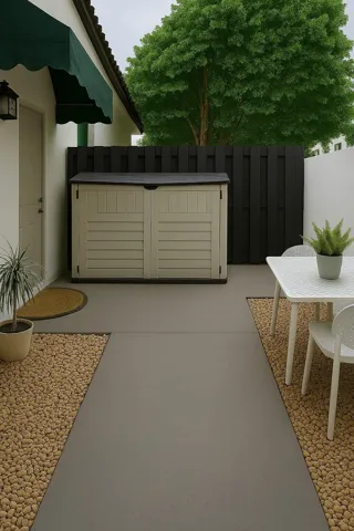 Fenced in Yard