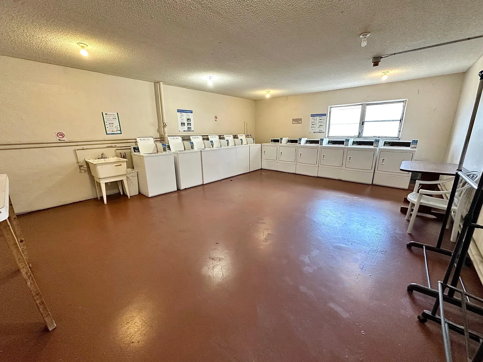 Multiple laundry rooms