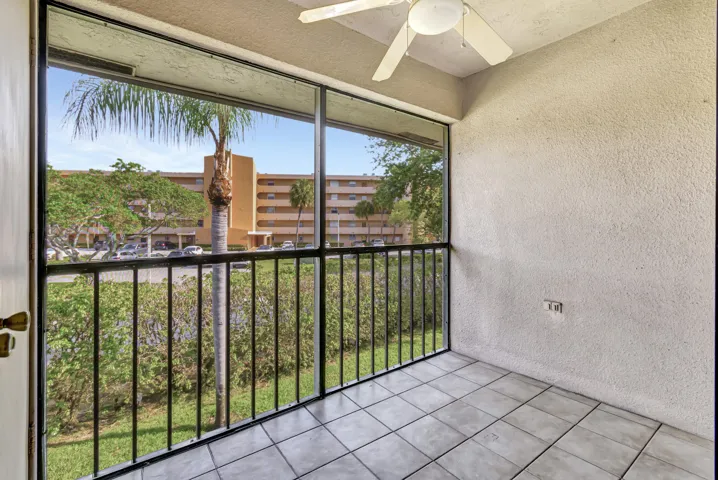 patio area