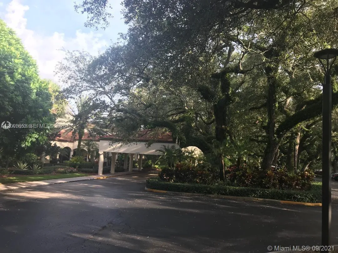 Country club entrance
