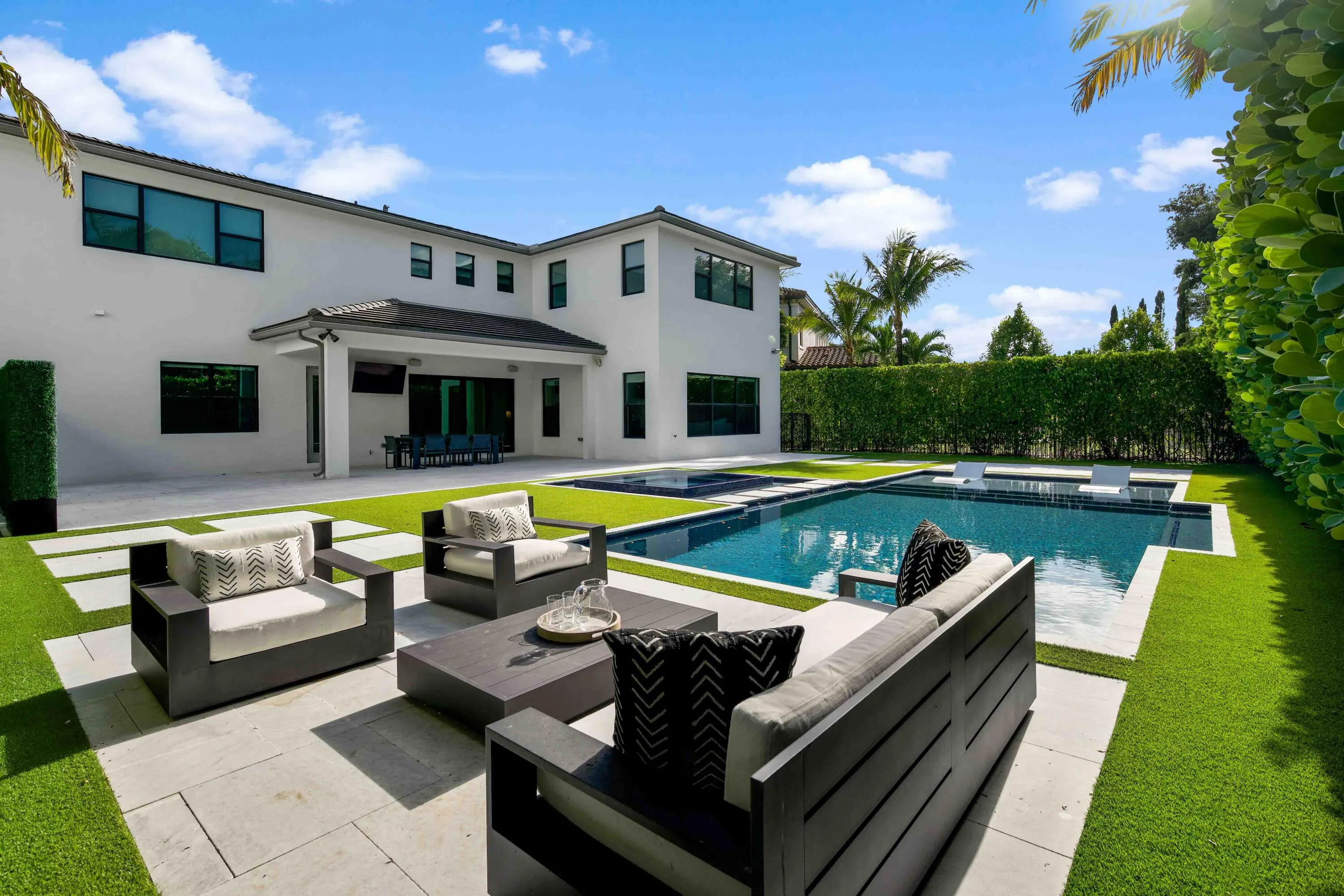 Patio and Pool