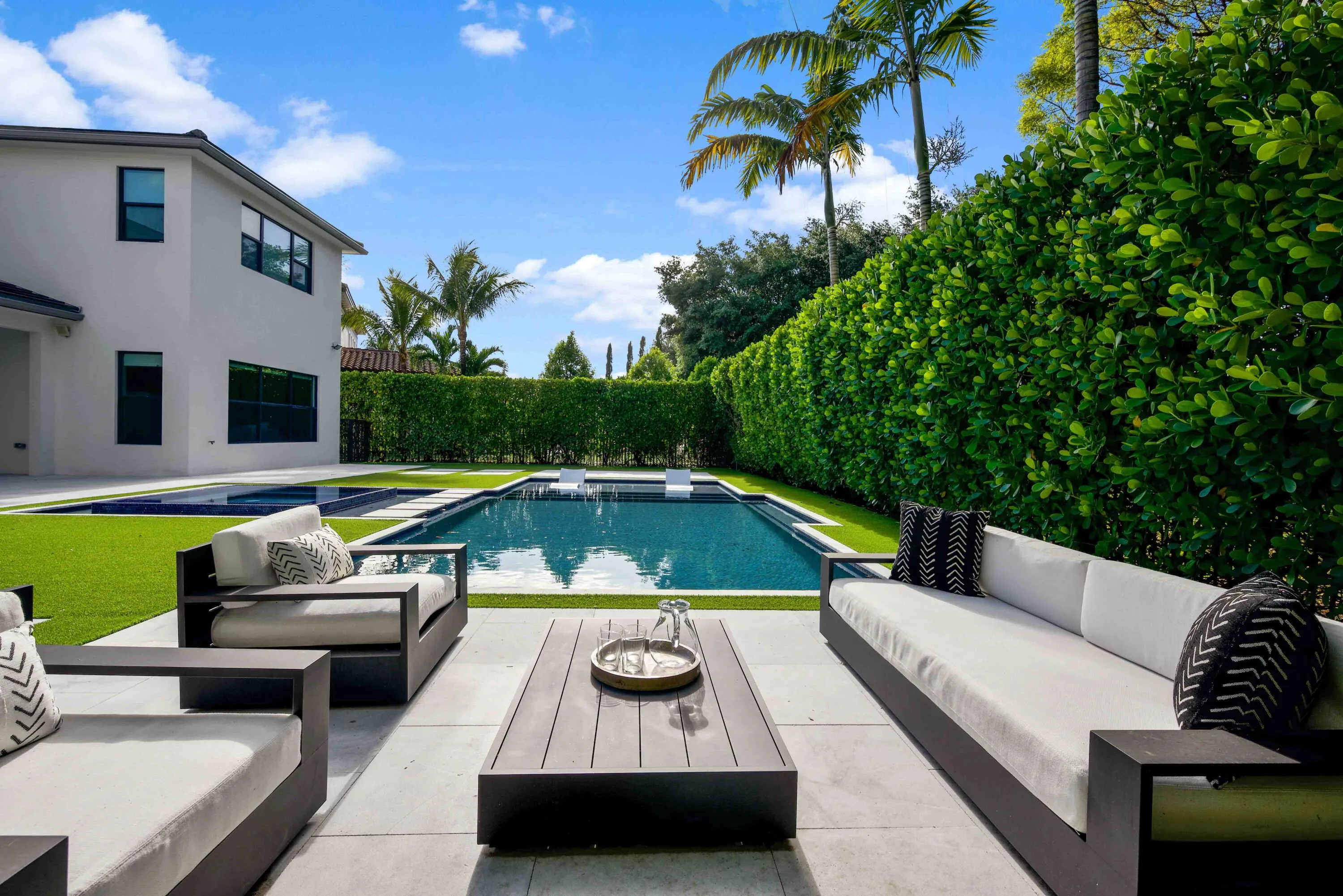 Patio and Pool