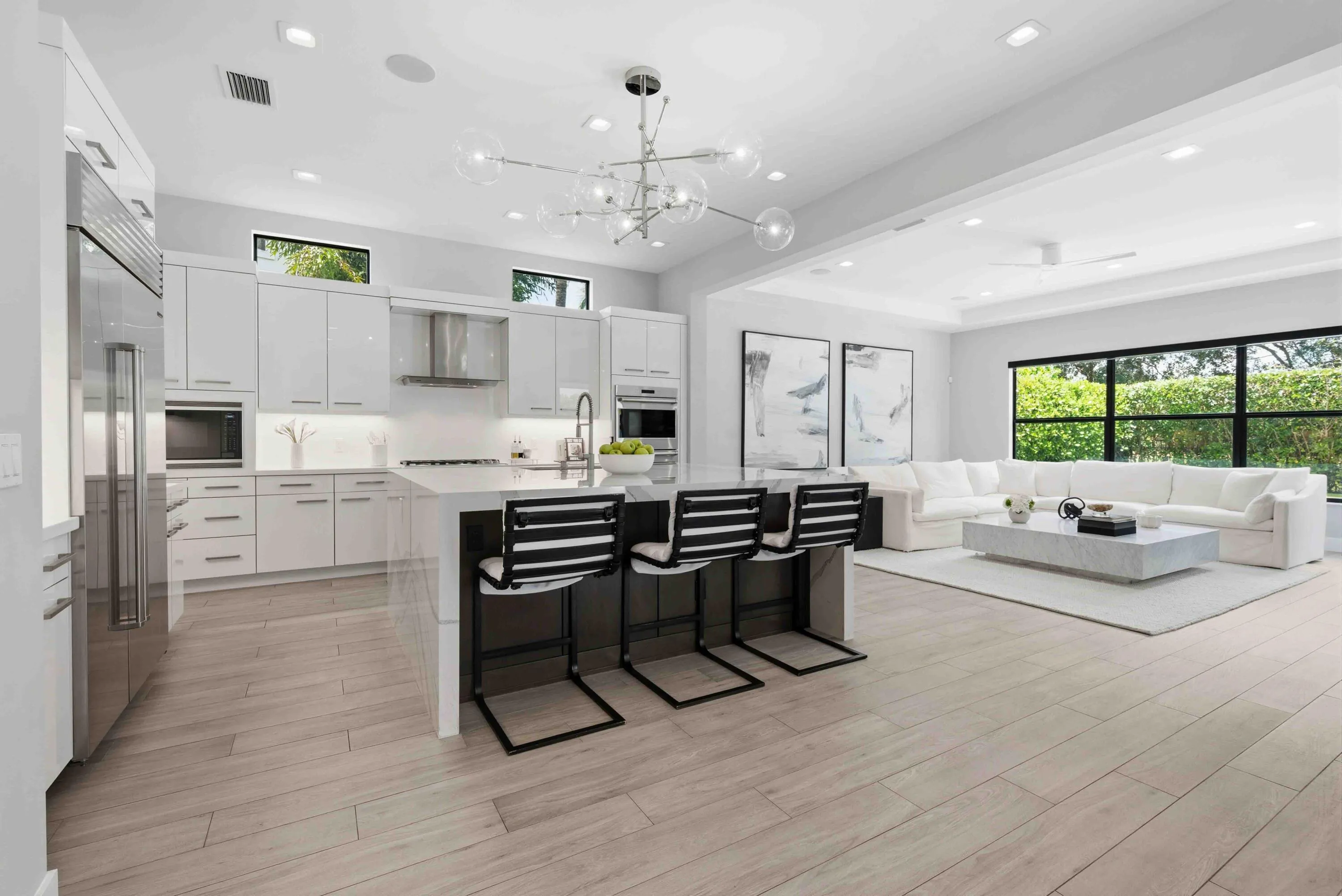 Kitchen Adjacent to Family Room