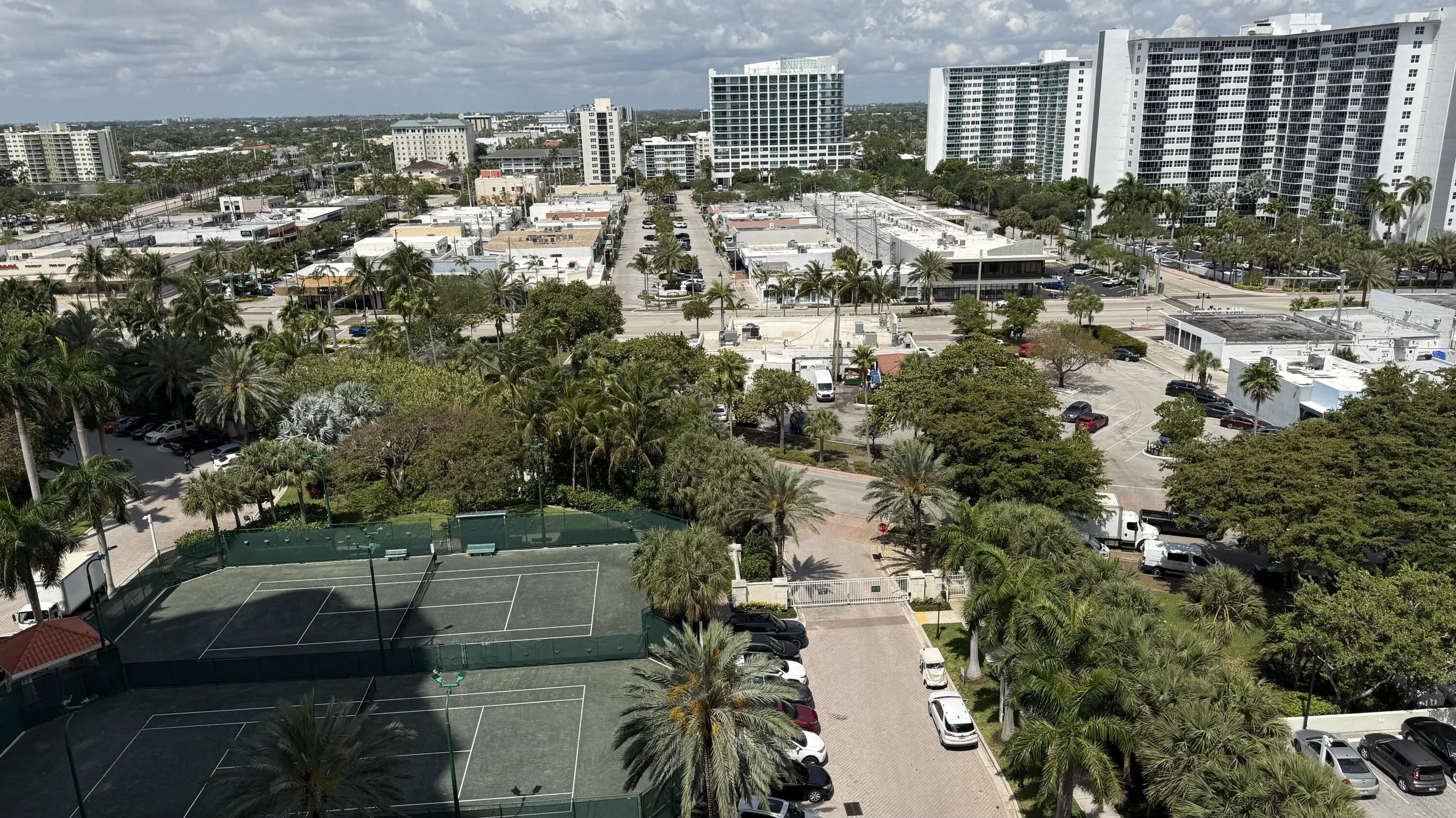 What view with Tennis