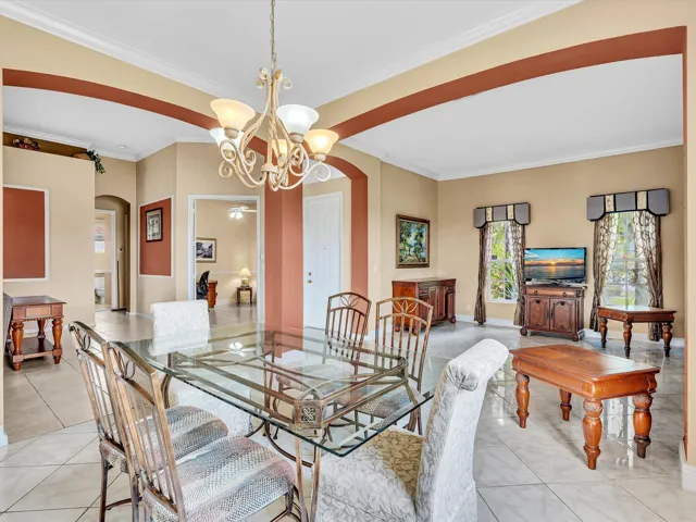 Dining and 2nd living area