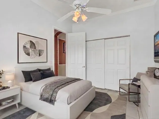 2nd Bedroom virtually staged