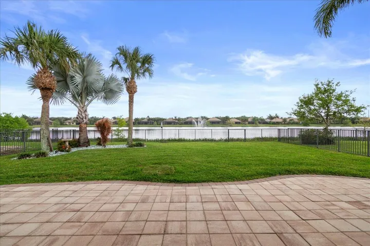 Extended patio & yard