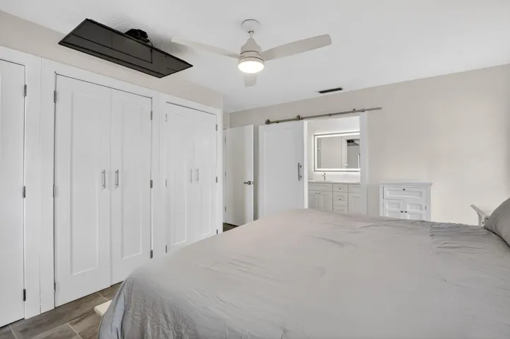 Primary Suite Built in Closets