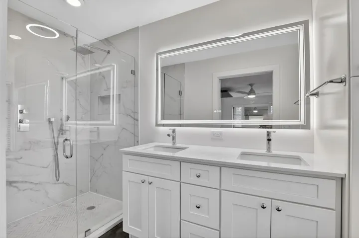Primary Vanity & Shower