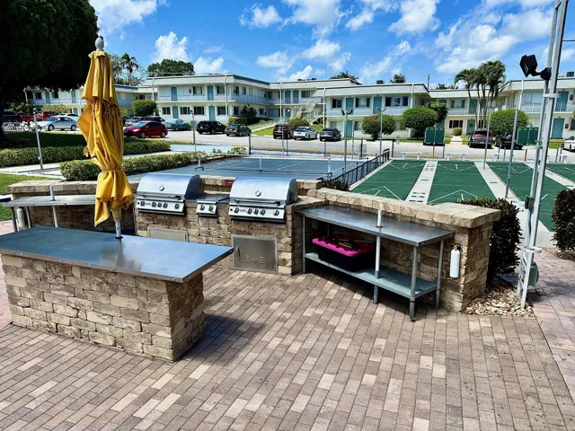 A great grilling area