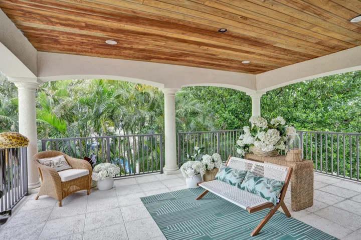 Private patio off the Master