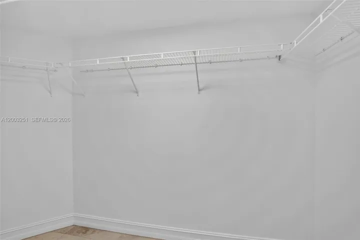 Closet - primary bedroom