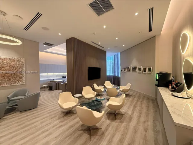 Delight in the cozy café area, a perfect spot for morning coffee or casual gatherings with friends.