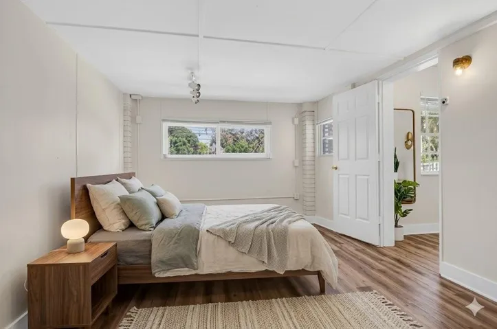 Virtually Staged Bedroom
