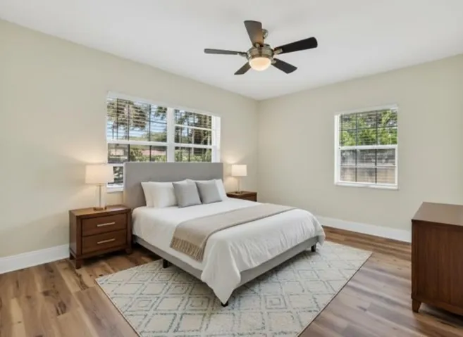 Virtually Staged Bedroom