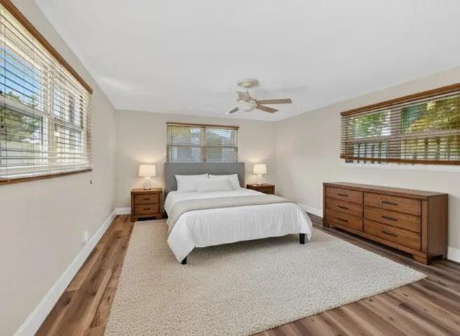 Primary Bedroom Staged