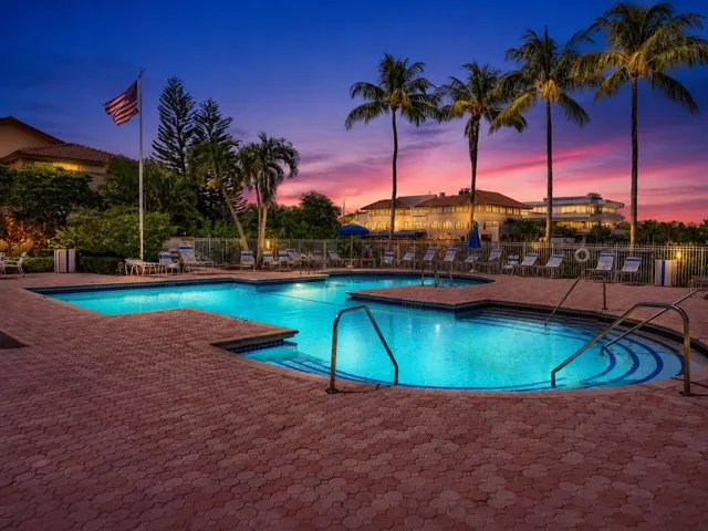 Pool at Night