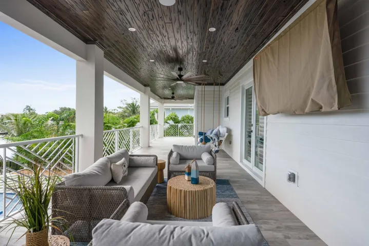 Balcony Overlooking Waterfront