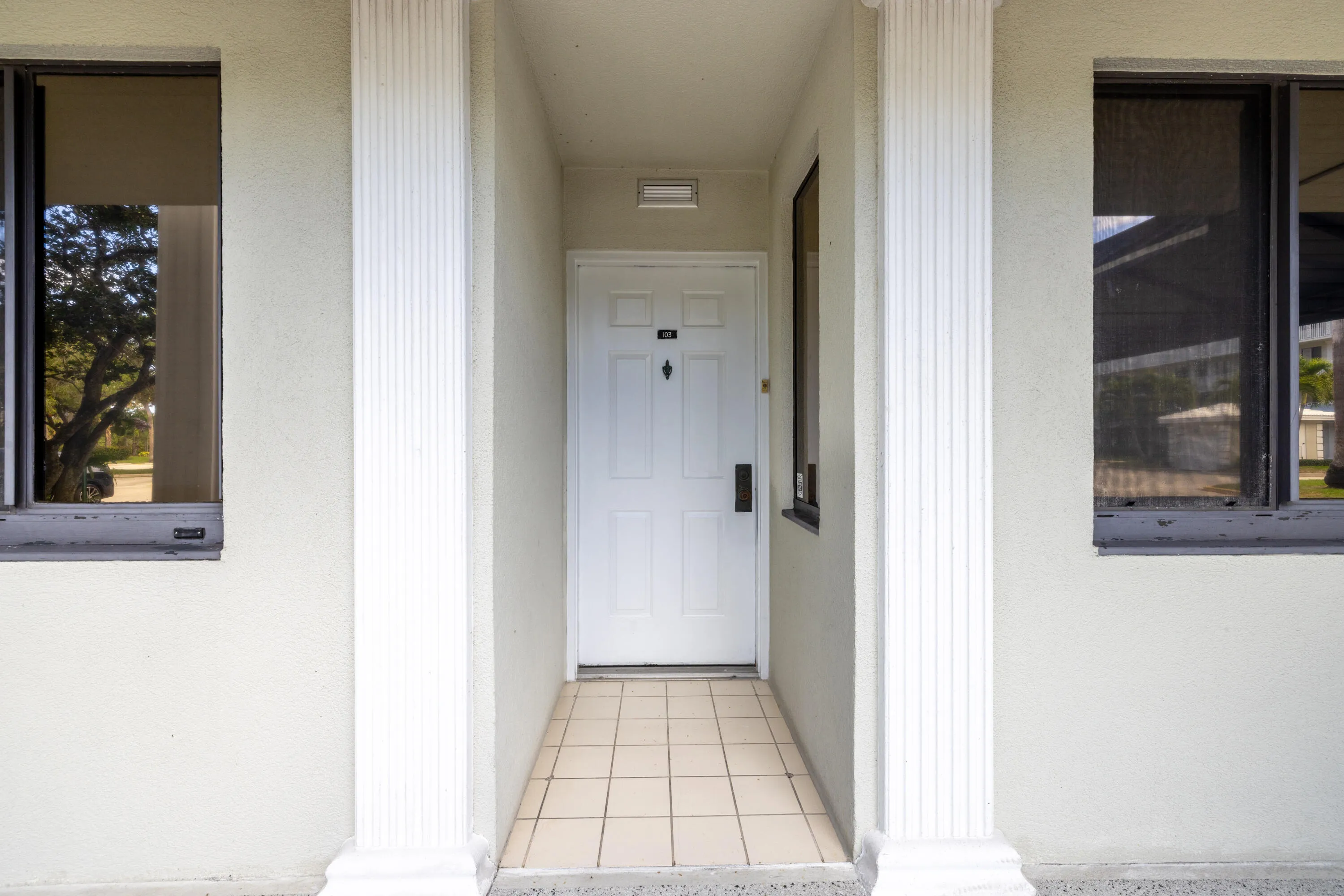 Front entrance