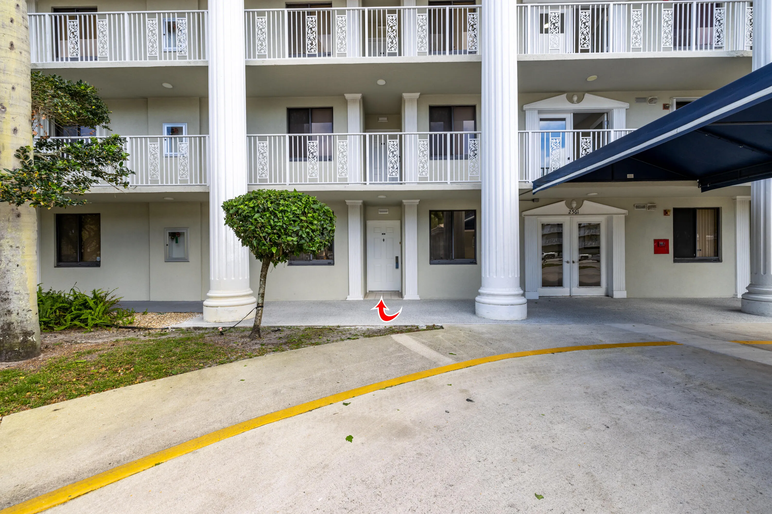 Front entrance