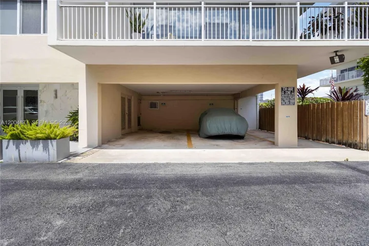 only private covered space