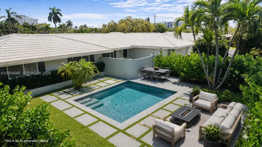 AI photo depicting pool option