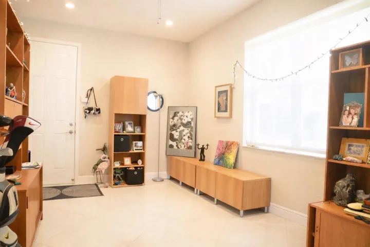 Bonus Room Downstairs leading to garage