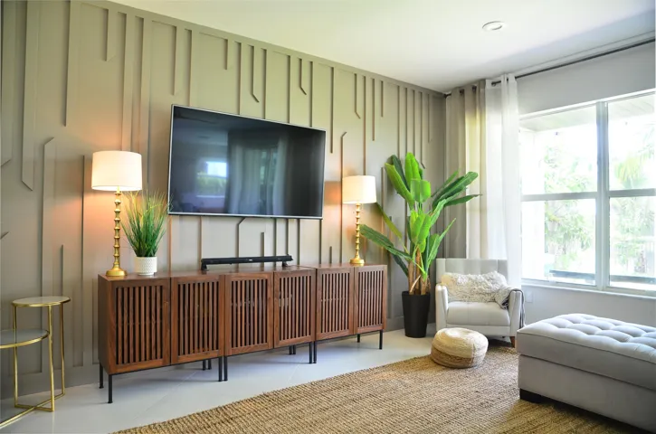 Custom Board and Batten Wall
