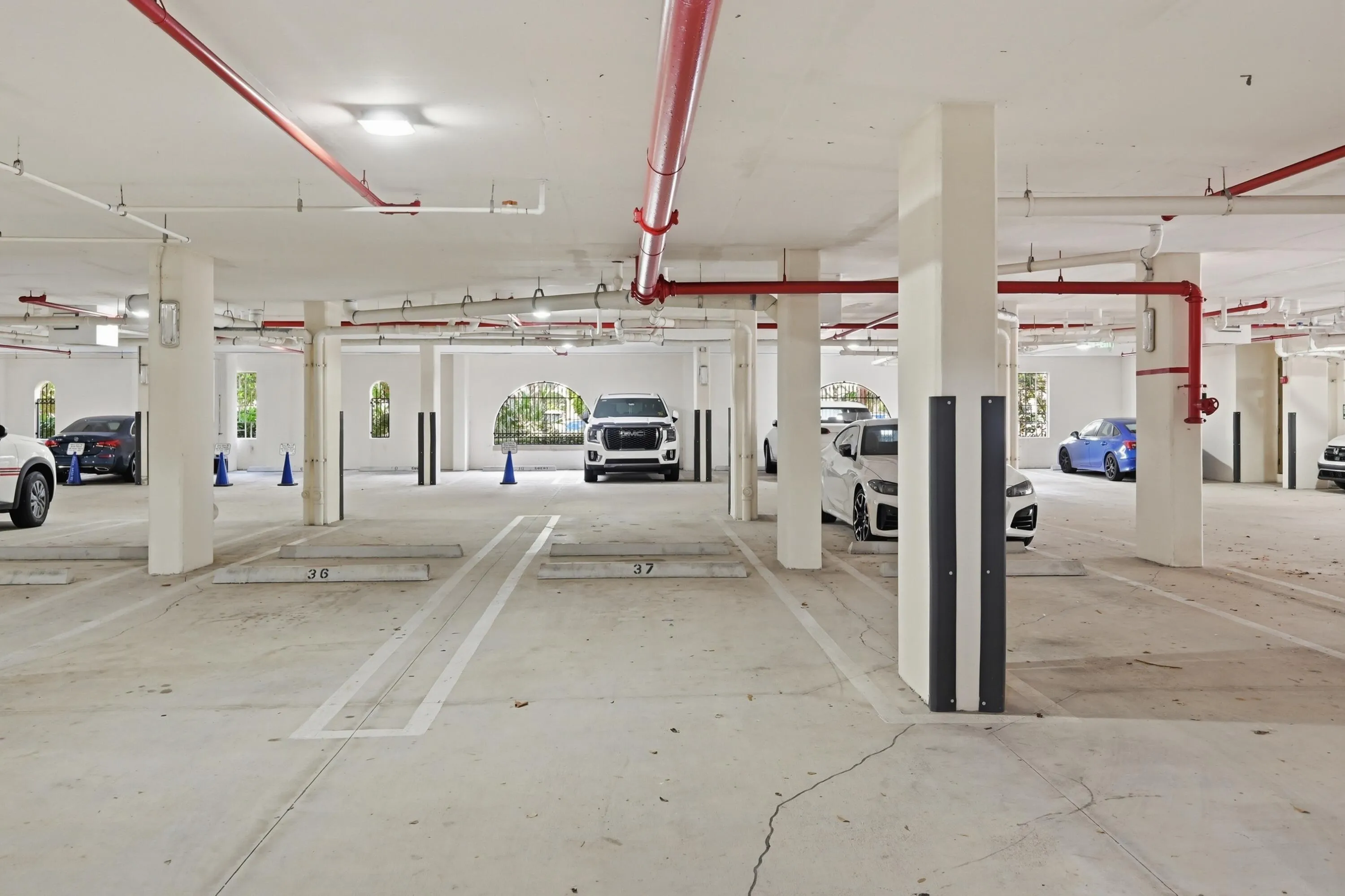 Garage Space directly of lobby