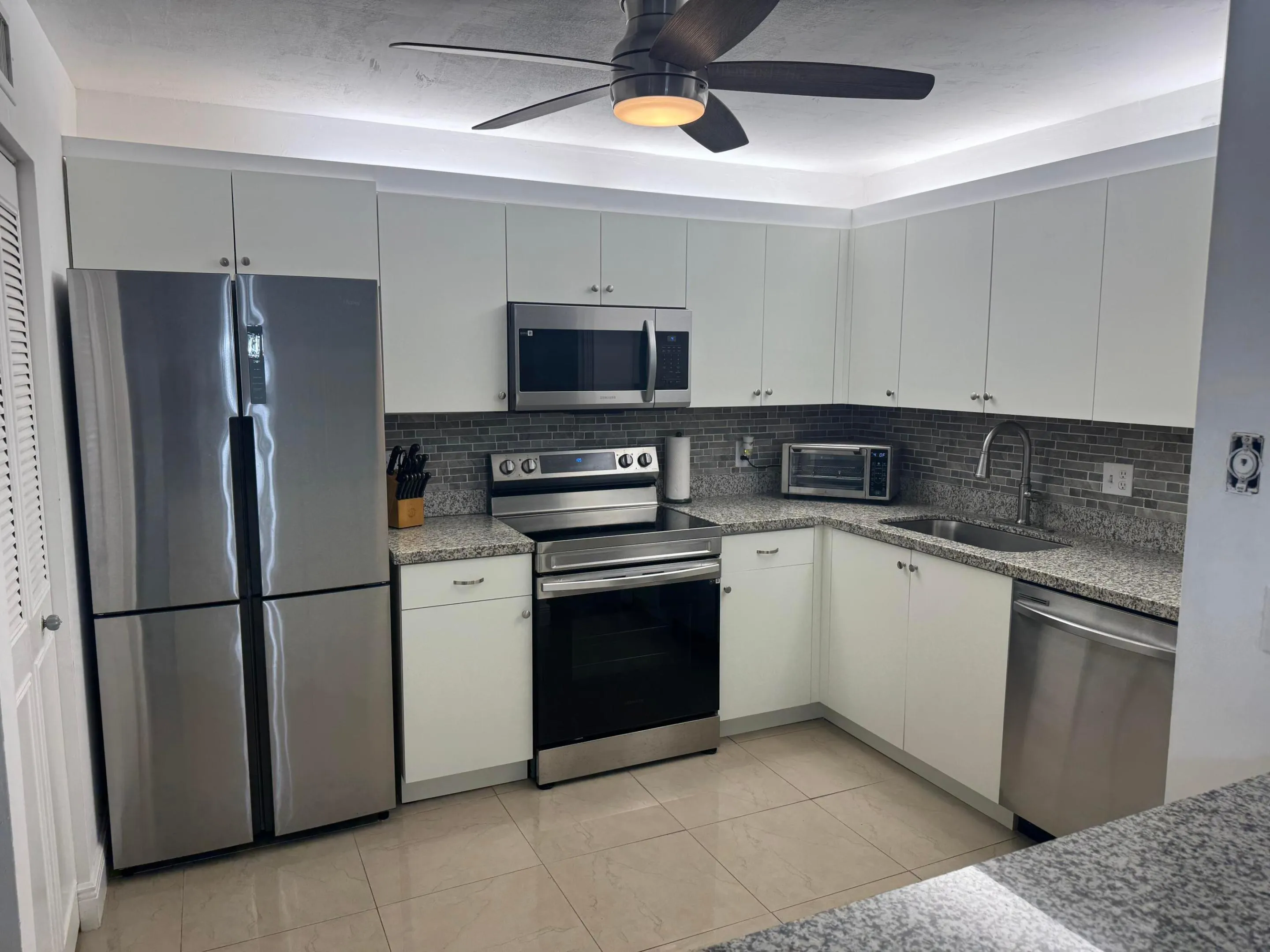 Stainless steel appliances