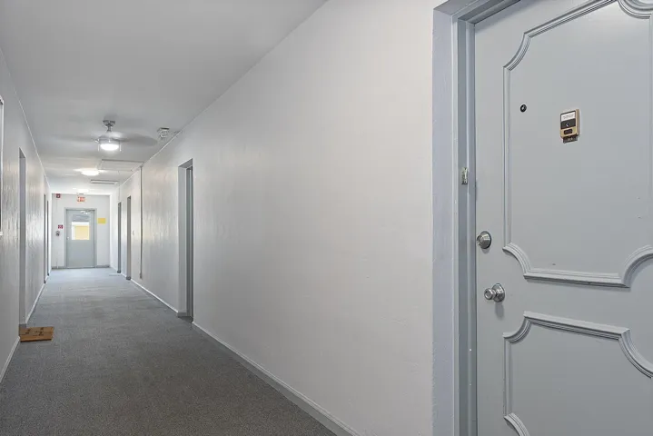 Entrance to your unit