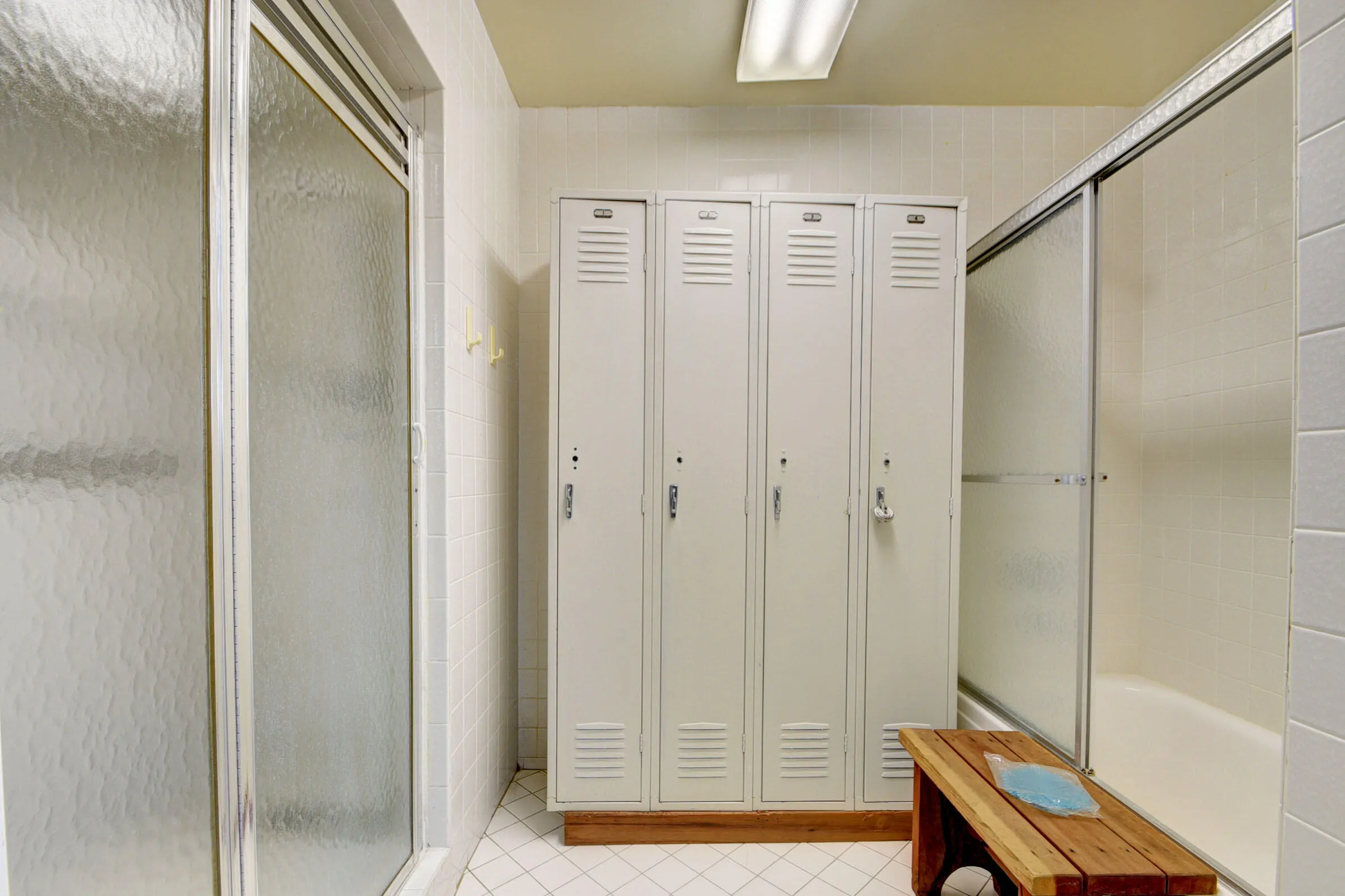Locker room