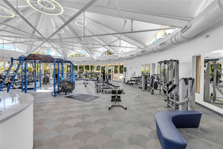 fitness center