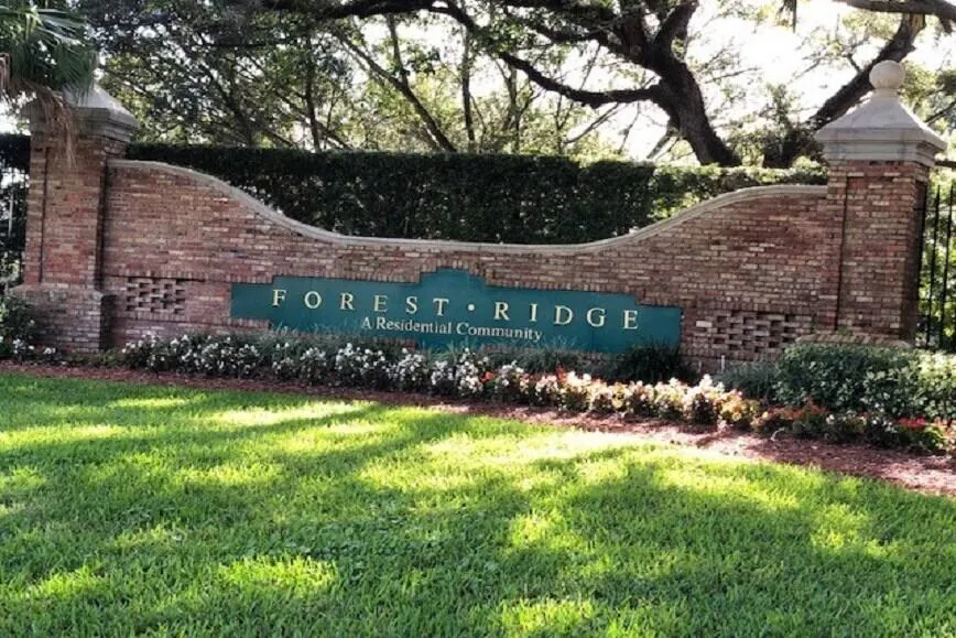 forest ridge sign