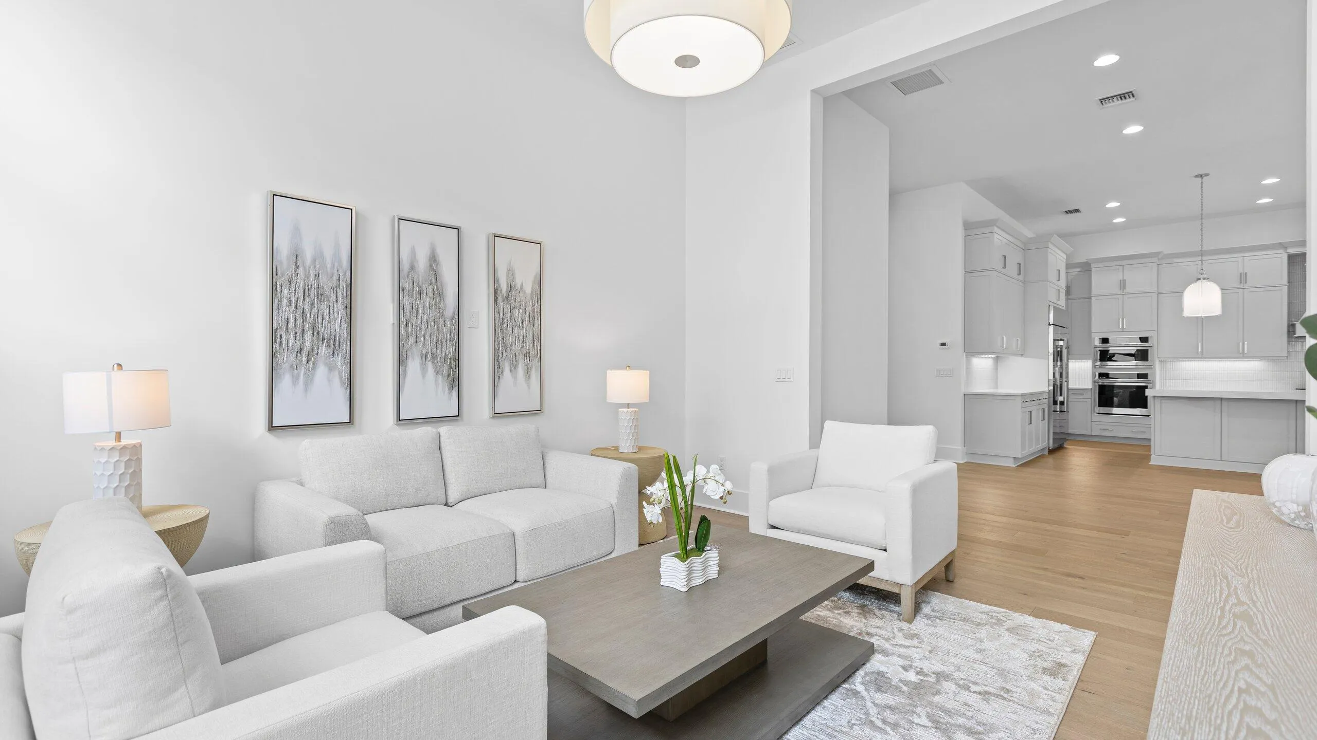 Great Room staged